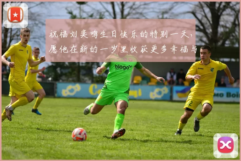 祝福刘奕鸣生日快乐的特别一天，愿他在新的一岁里收获更多幸福与成功