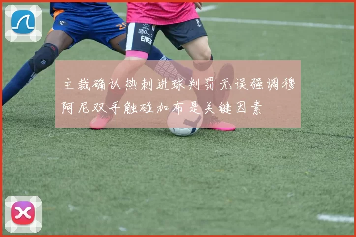 主裁确认热刺进球判罚无误强调穆阿尼双手触碰加布是关键因素